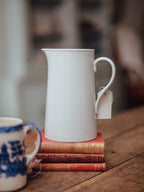 Alfred Meakin White Ironstone Jug - Staffordshire England