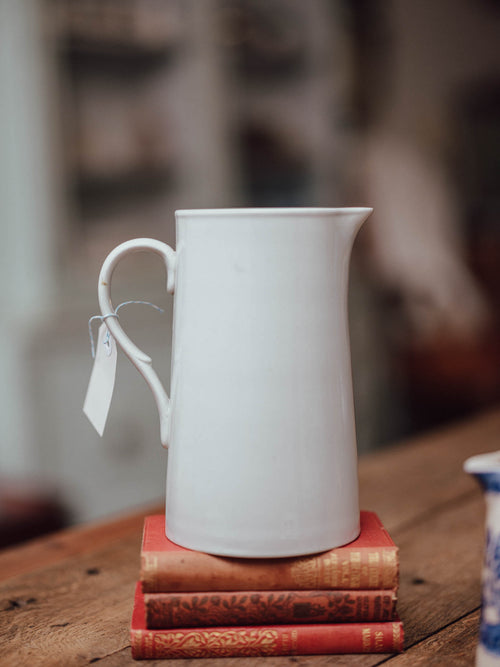 Alfred Meakin White Ironstone Jug - Staffordshire England