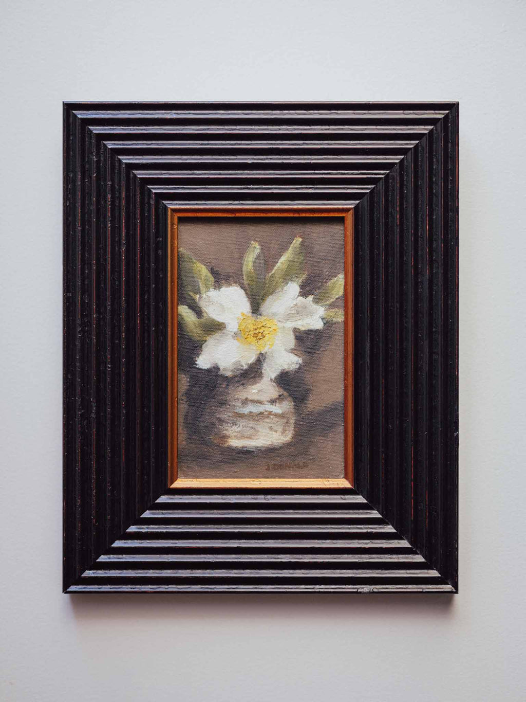 J Donald Original Painting in Handmade Frame