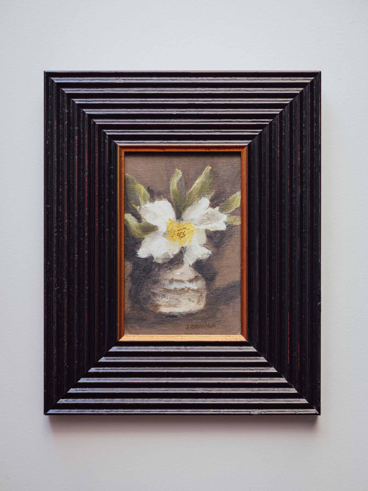 J Donald Original Painting in Handmade Frame