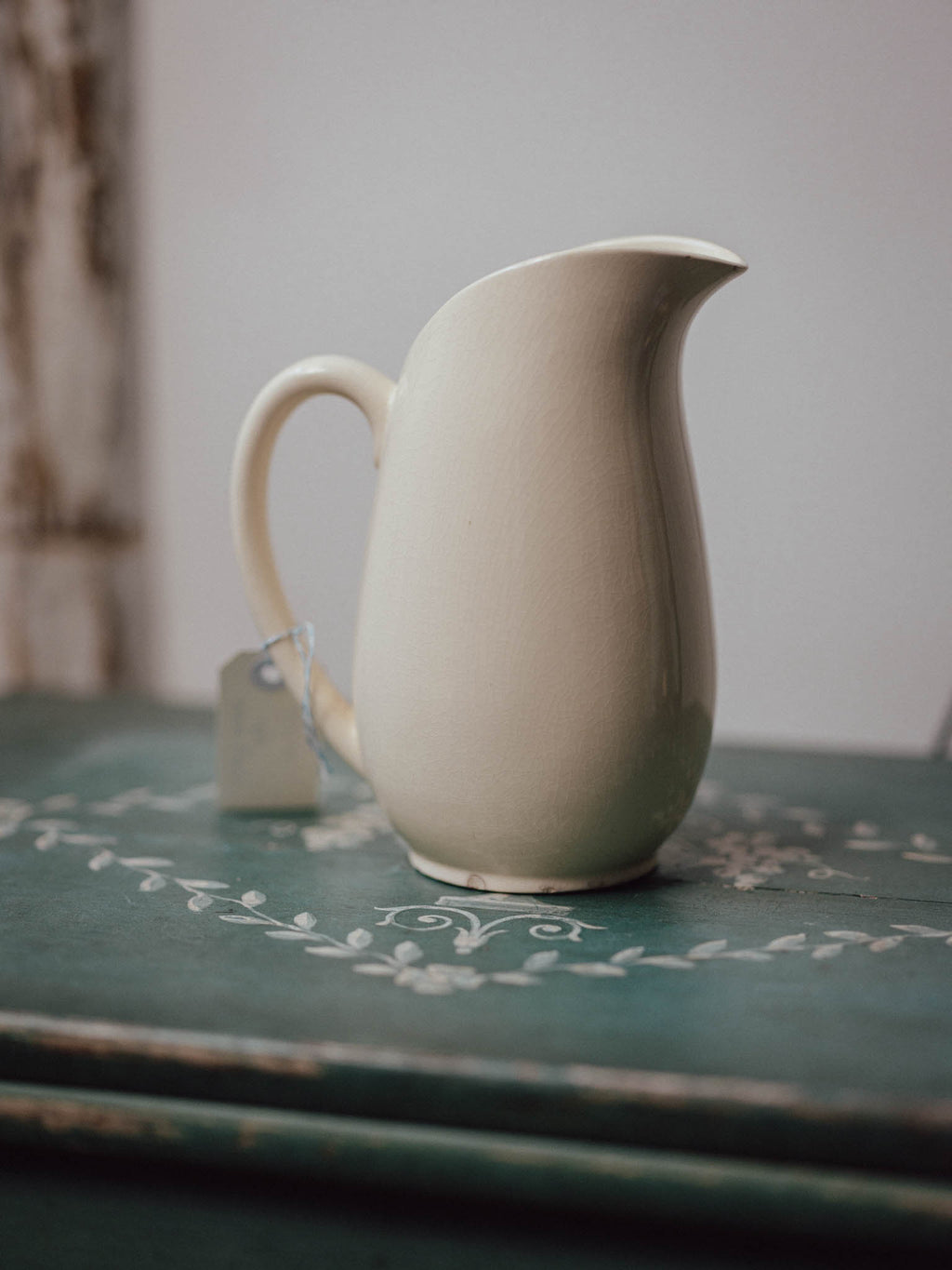 Crown Lynn Ivory Jug 828