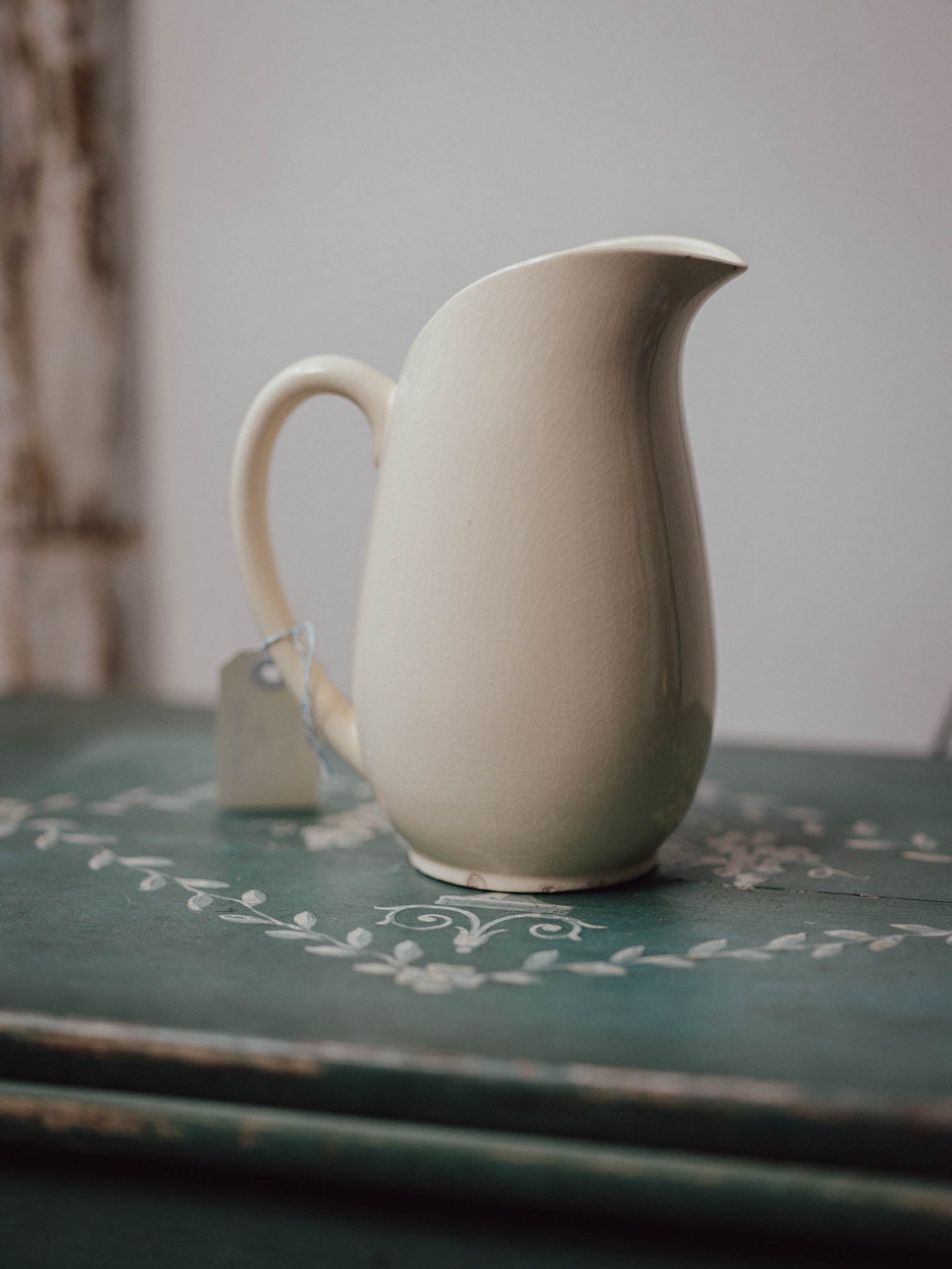 Crown Lynn Ivory Jug 828