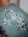 EPNS Tray with Glass Insert