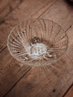 Pressed Glass Sea Urchin Bowl