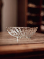 Pressed Glass Sea Urchin Bowl