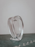 Mikasa Crystal Heart Photo Frame