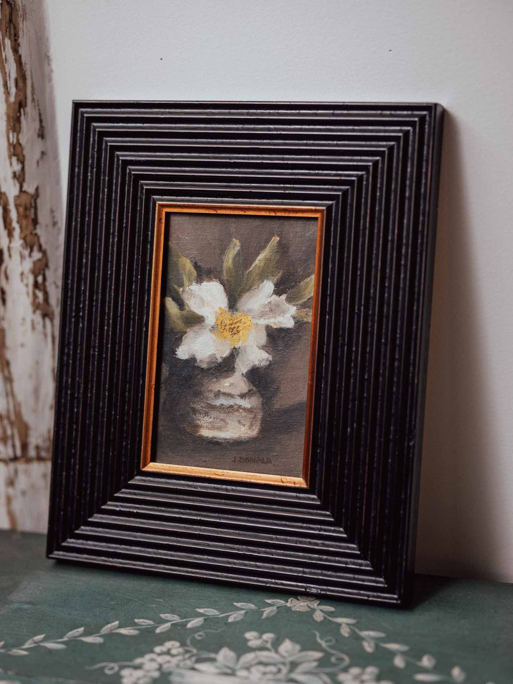 J Donald Original Painting in Handmade Frame