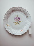 Meissen Neubrandenstein Plate with Opium Poppy