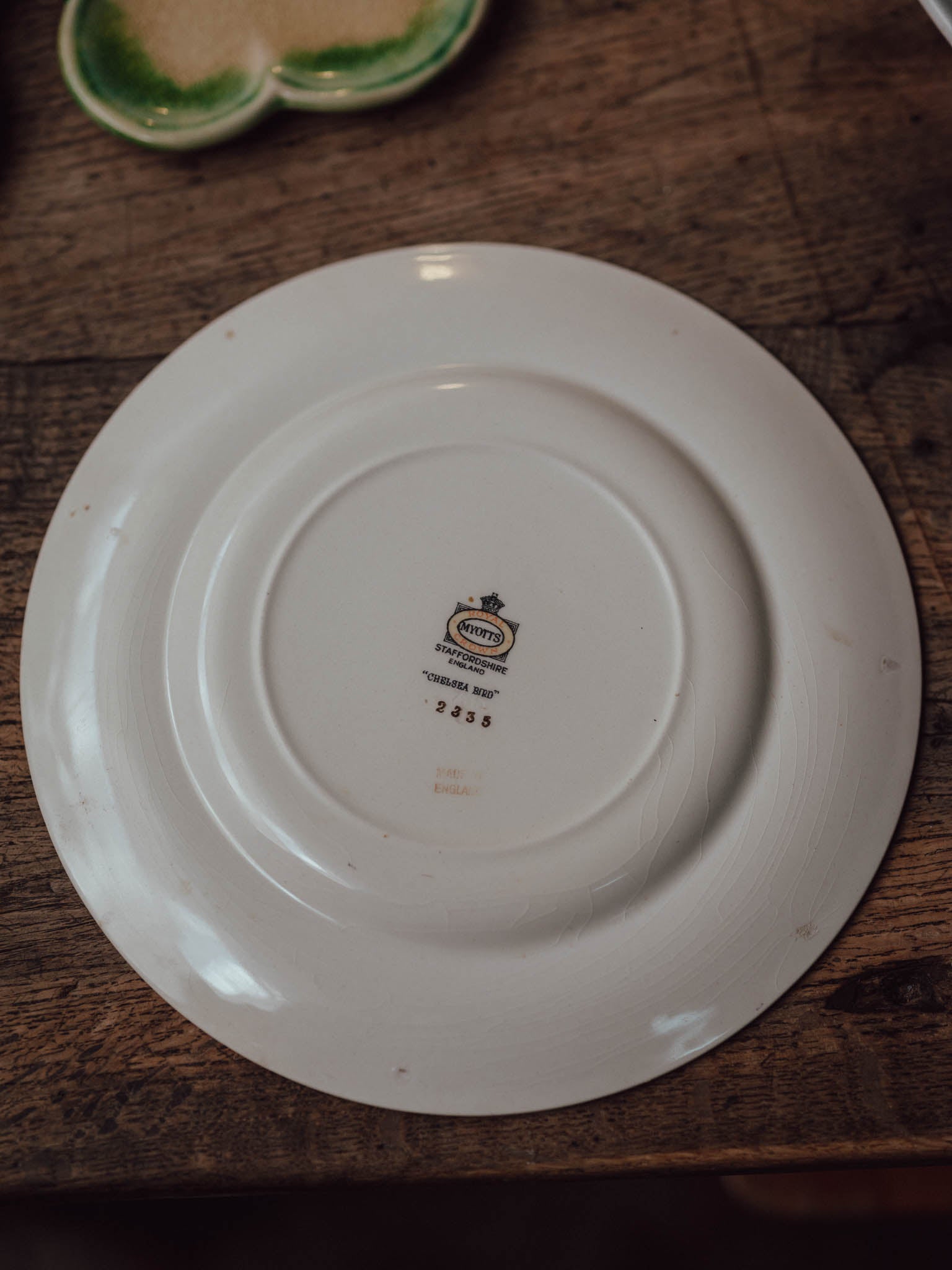 Myott Chelsea Bird Plate Staffordshire England