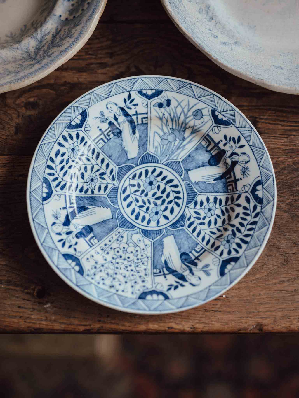 Chinese Blue and White Porcelain Plate
