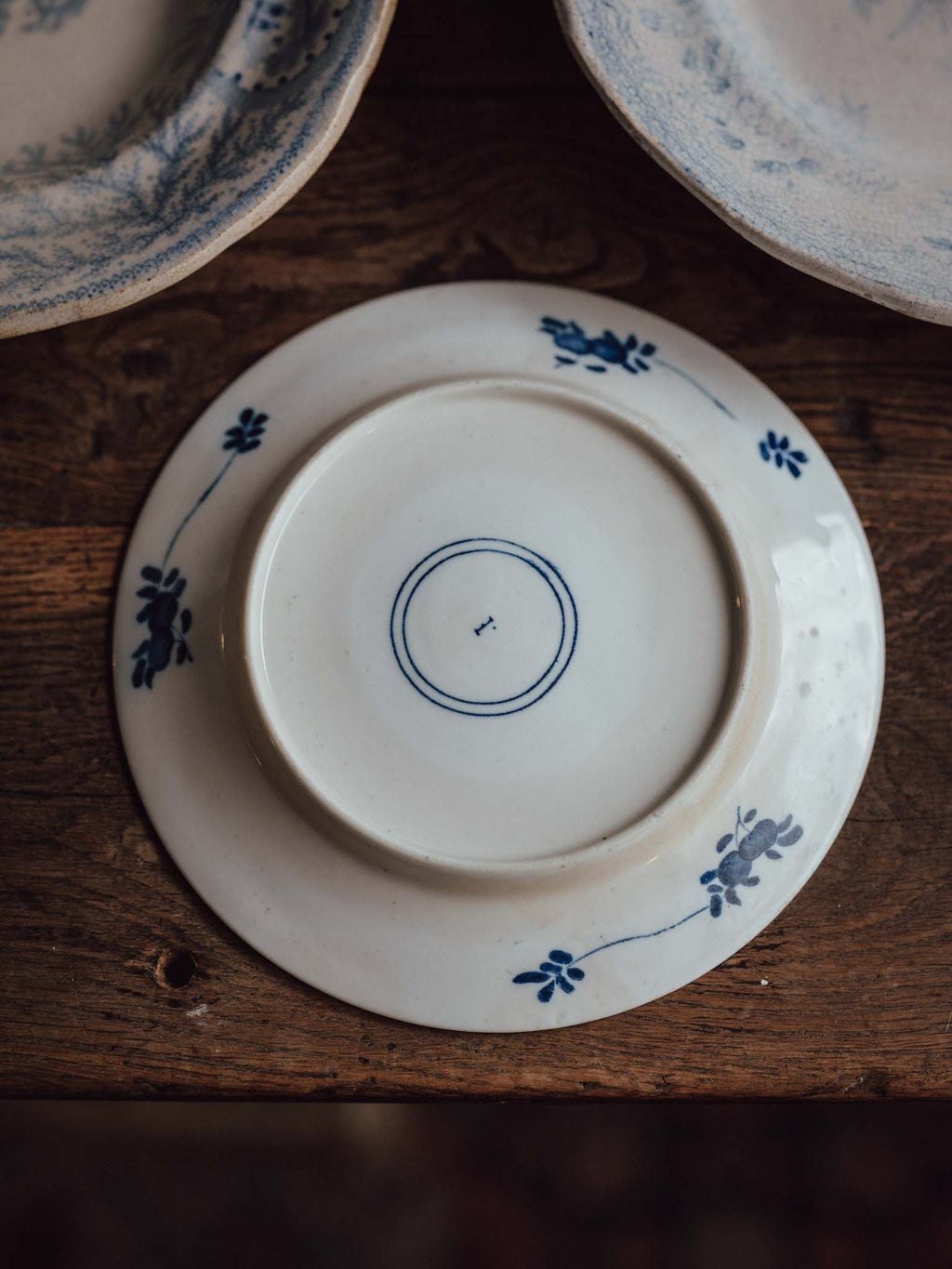 Chinese Blue and White Porcelain Plate