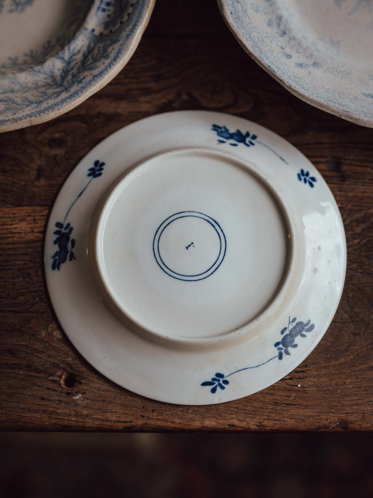 Chinese Blue and White Porcelain Plate