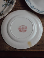 Myott Tonquin Red Transferware Plate