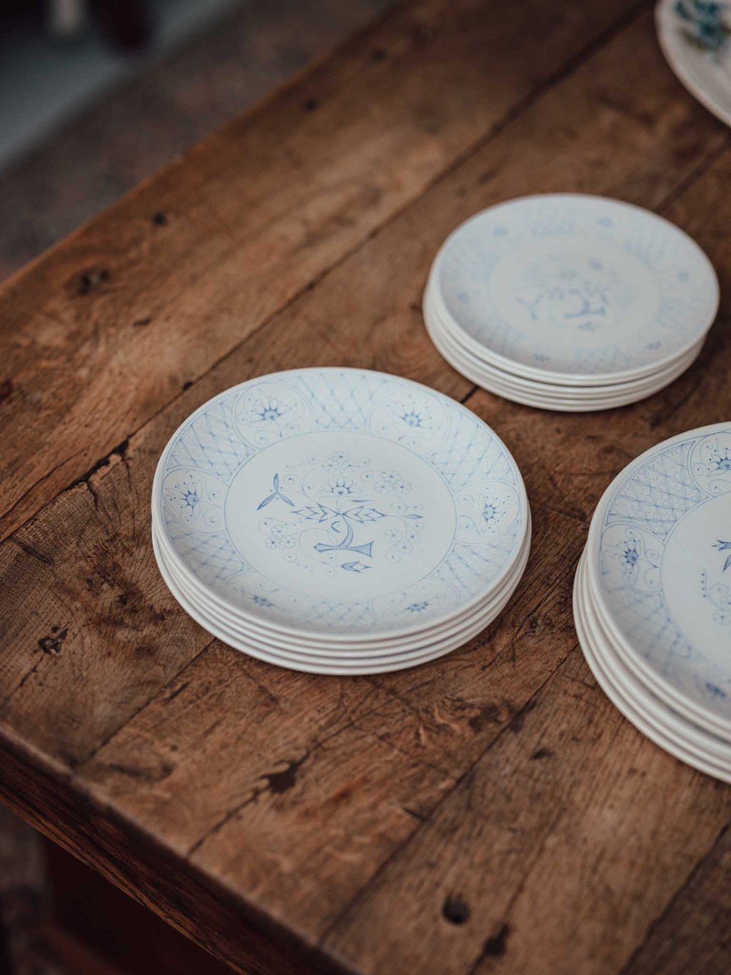 Stavangerflint Mountain Blue Dinner Service