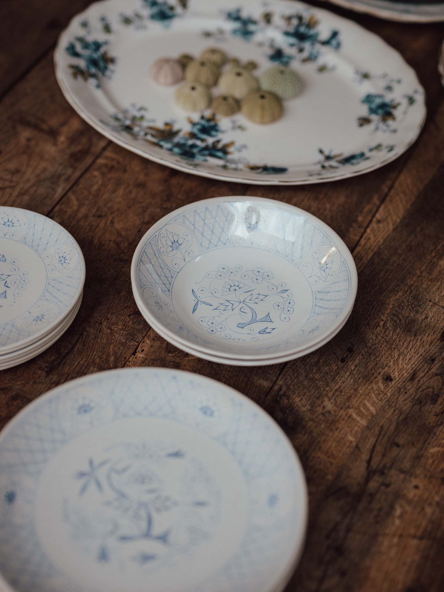 Stavangerflint Mountain Blue Dinner Service