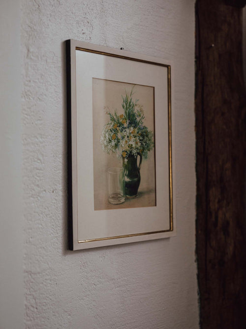 Vintage Watercolour Still Life