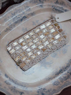 Vintage Mother-of-Pearl Beaded Clutch