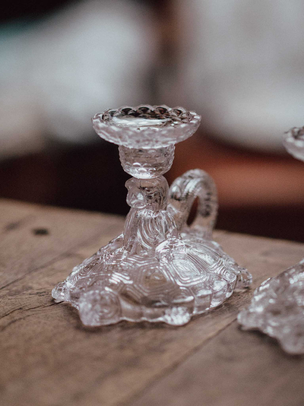 Pair of French Sphinx on Tortoise Candlesticks