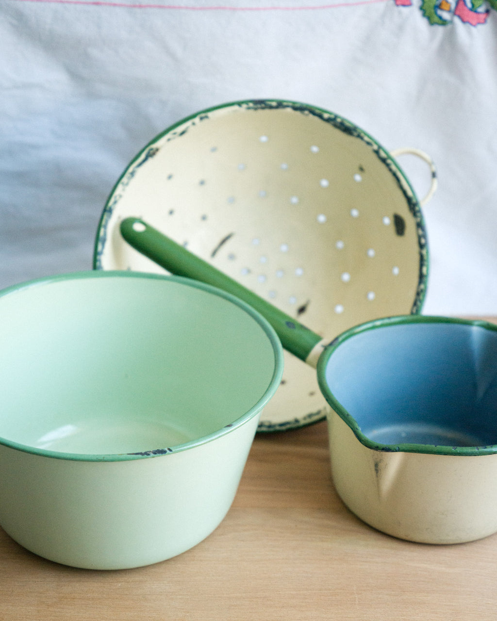 Vintage Enamelware Bowl