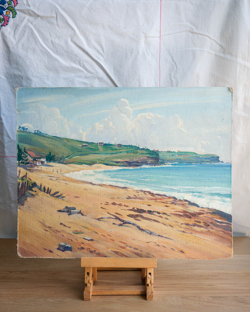 Billowing Clouds - Original Oil Painting