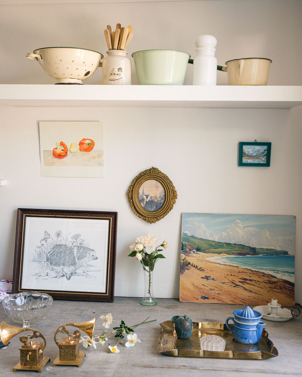 Billowing Clouds - Original Oil Painting