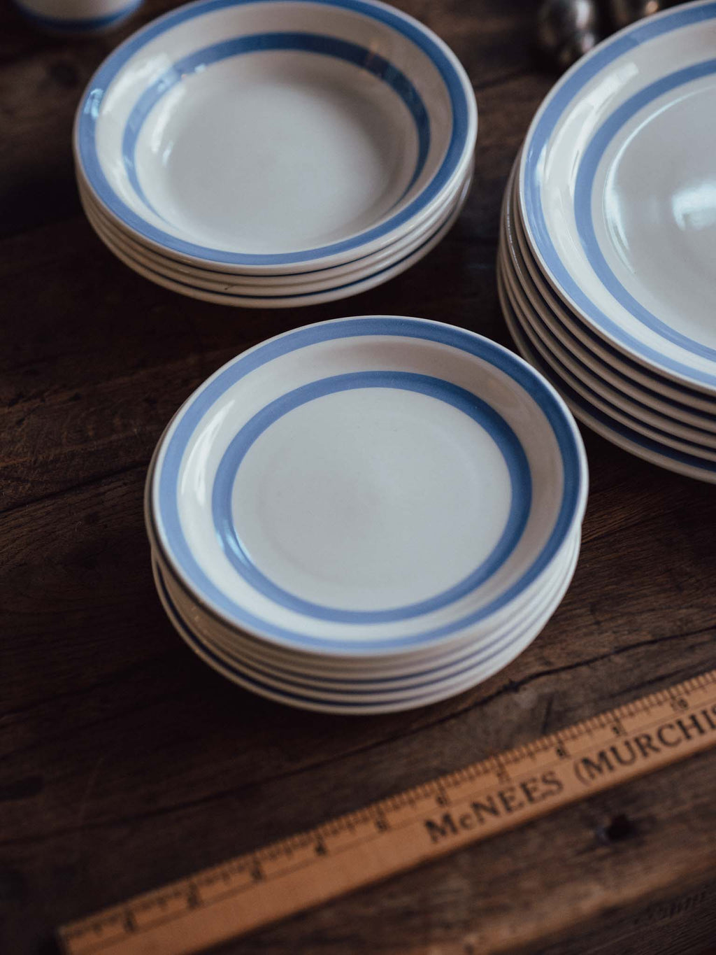 Blue Banded Irish Catering Ware Dinner Set