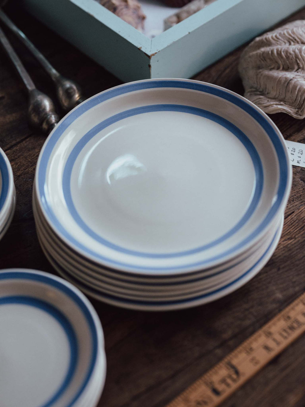 Blue Banded Irish Catering Ware Dinner Set