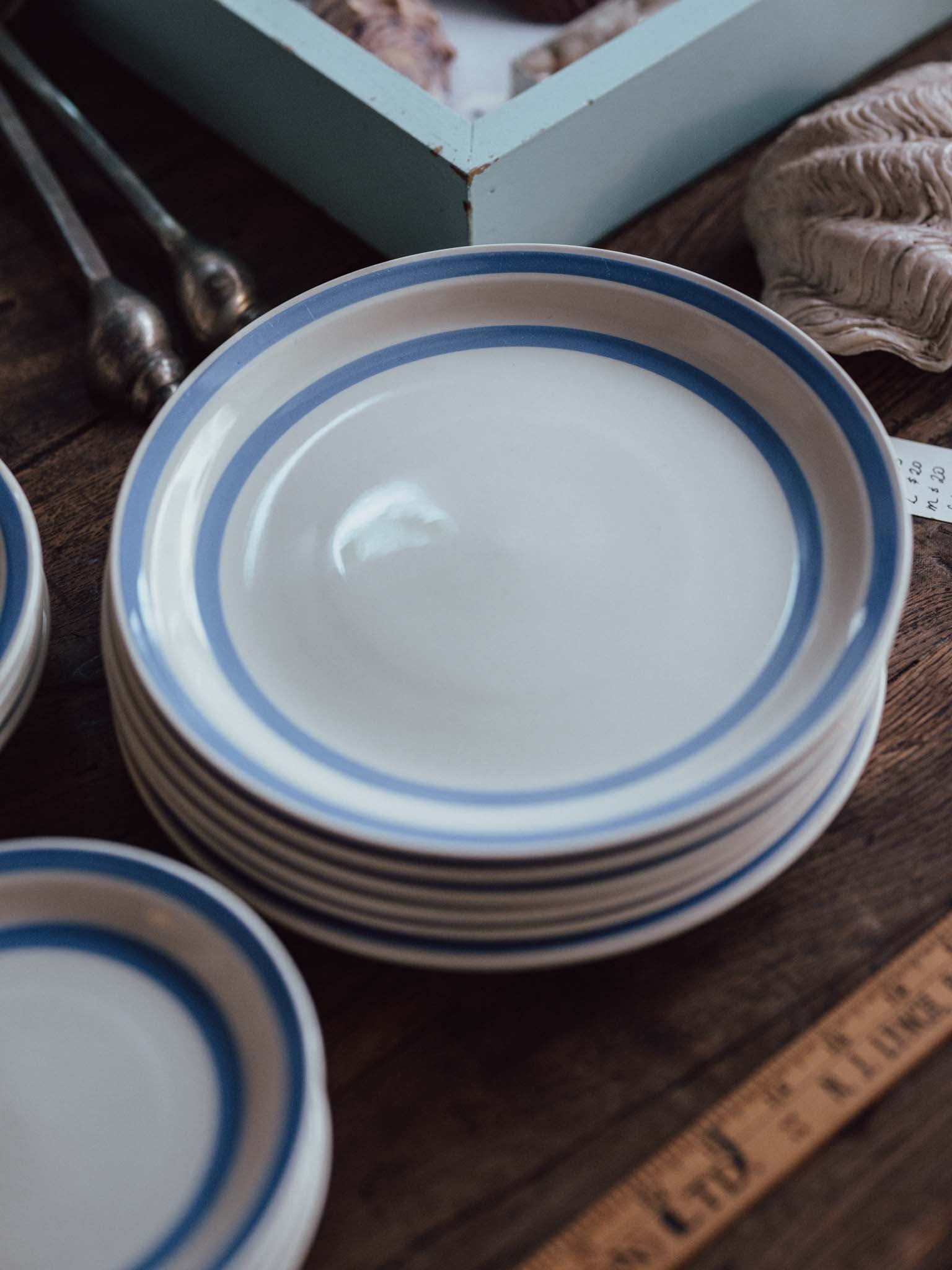 Blue Banded Irish Catering Ware Dinner Set