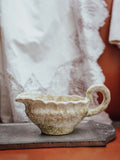 Handmade Spongeware Extra Large Sauce Boat
