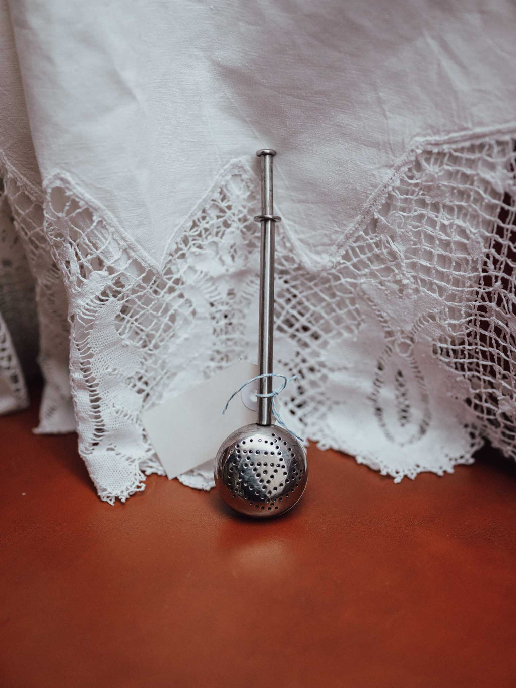 Push Button Tea Strainer