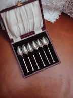 Boxed Set of Six Silver Plated Teaspoons