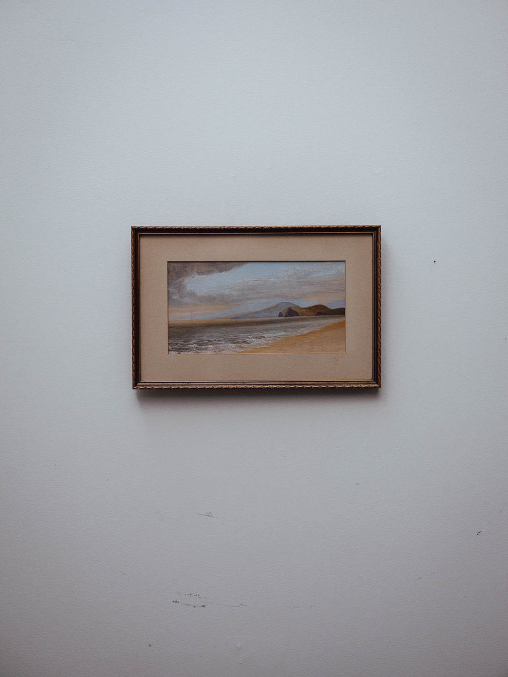 Antique Oil Painting in Gilt Frame