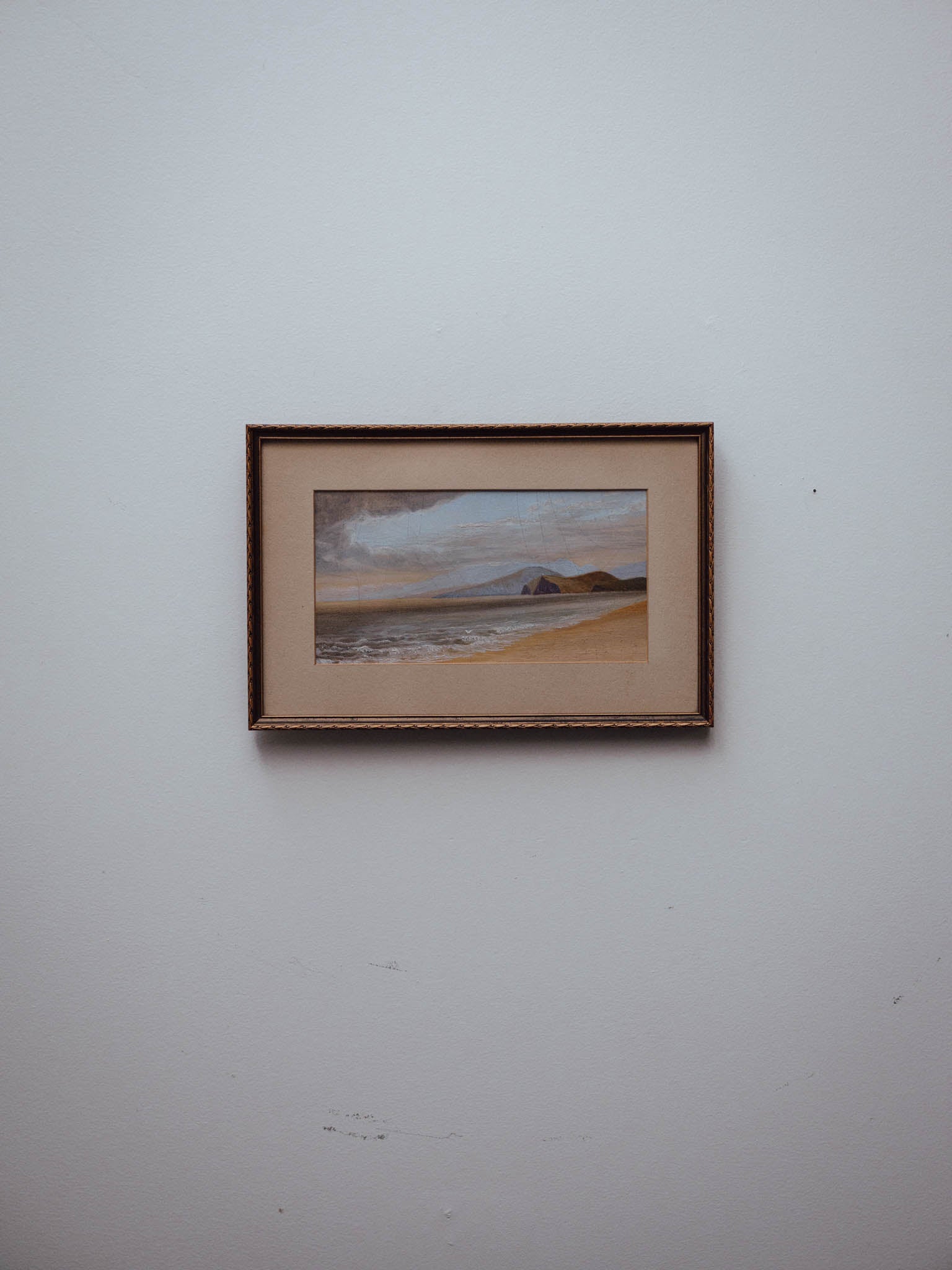 Antique Oil Painting in Gilt Frame