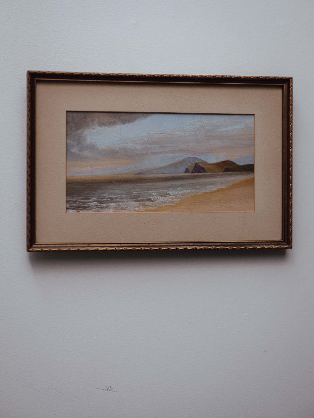 Antique Oil Painting in Gilt Frame