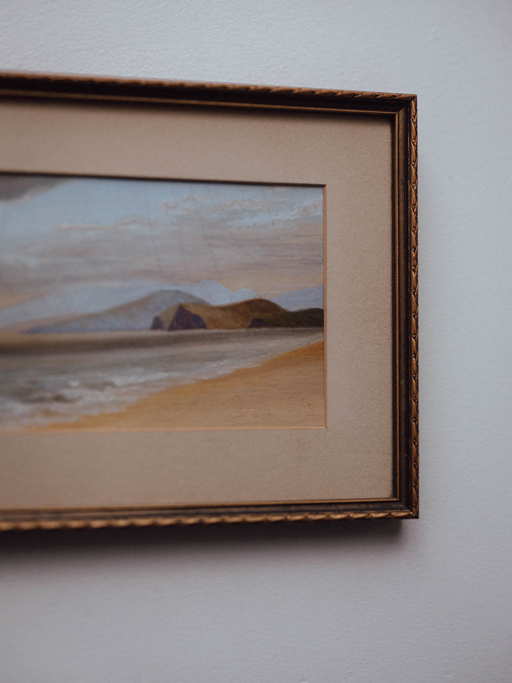 Antique Oil Painting in Gilt Frame