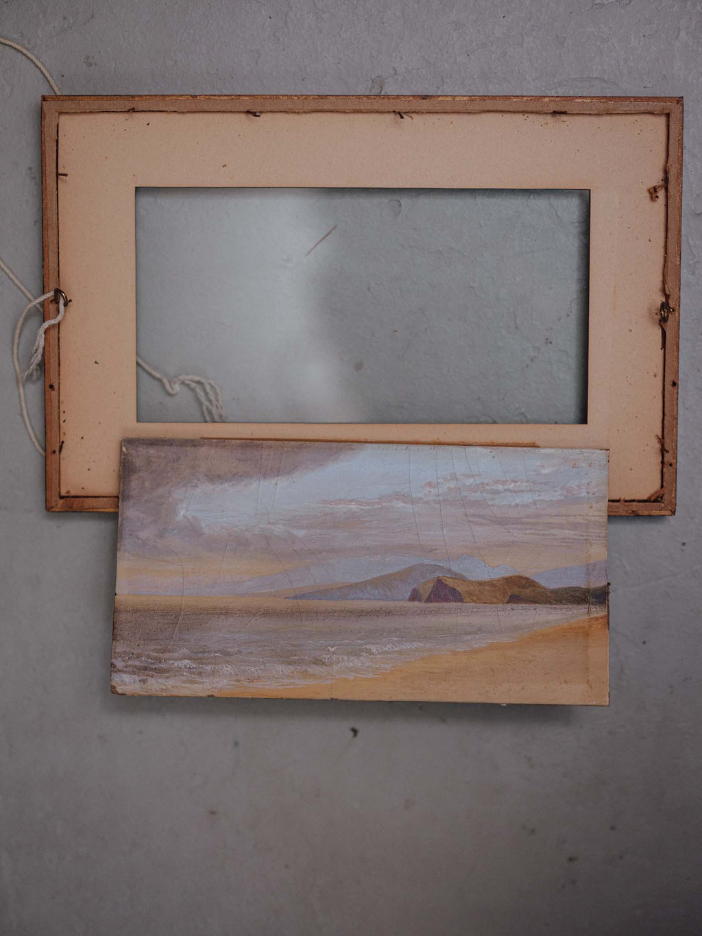 Antique Oil Painting in Gilt Frame