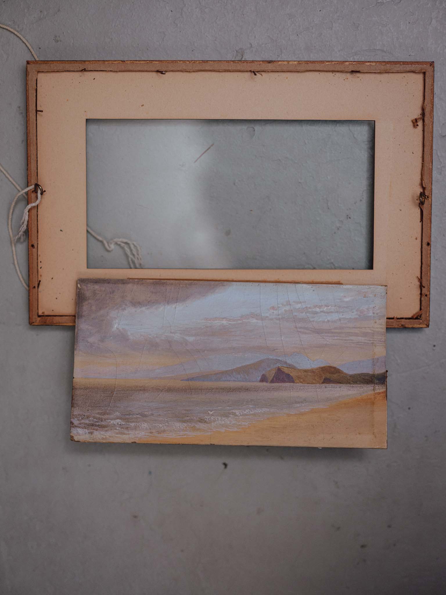 Antique Oil Painting in Gilt Frame