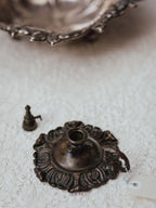 Antique Brass Chamberstick with Snuffer