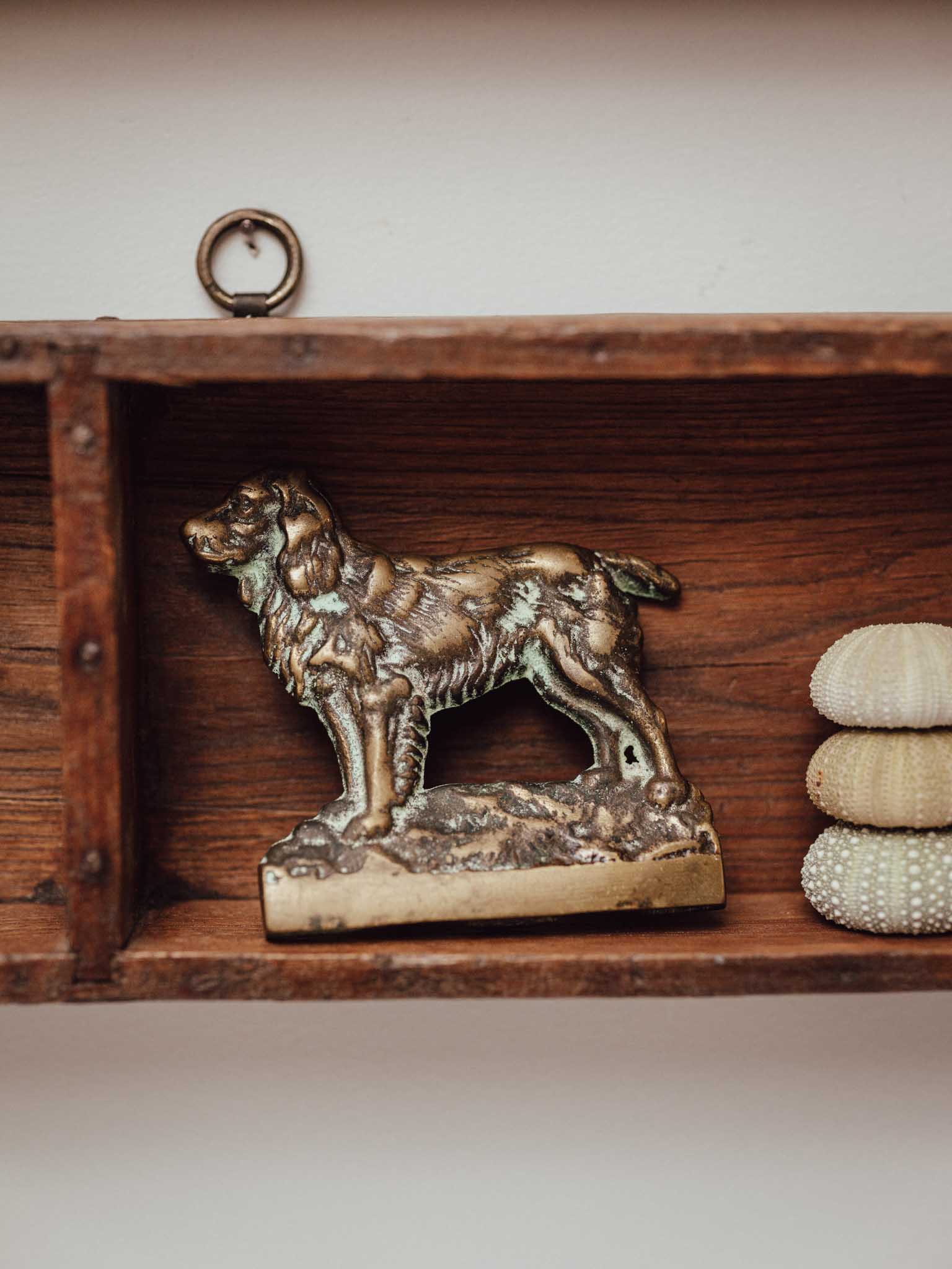 Cast Brass Dog