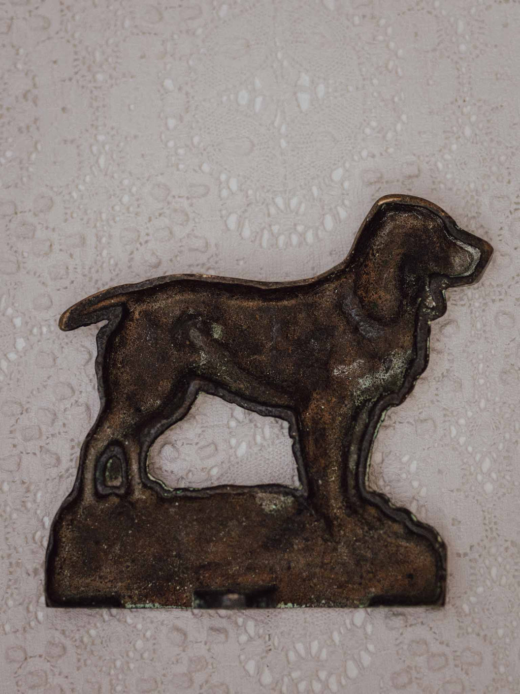 Cast Brass Dog