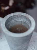 Vintage Zinc Florist Bucket Vase