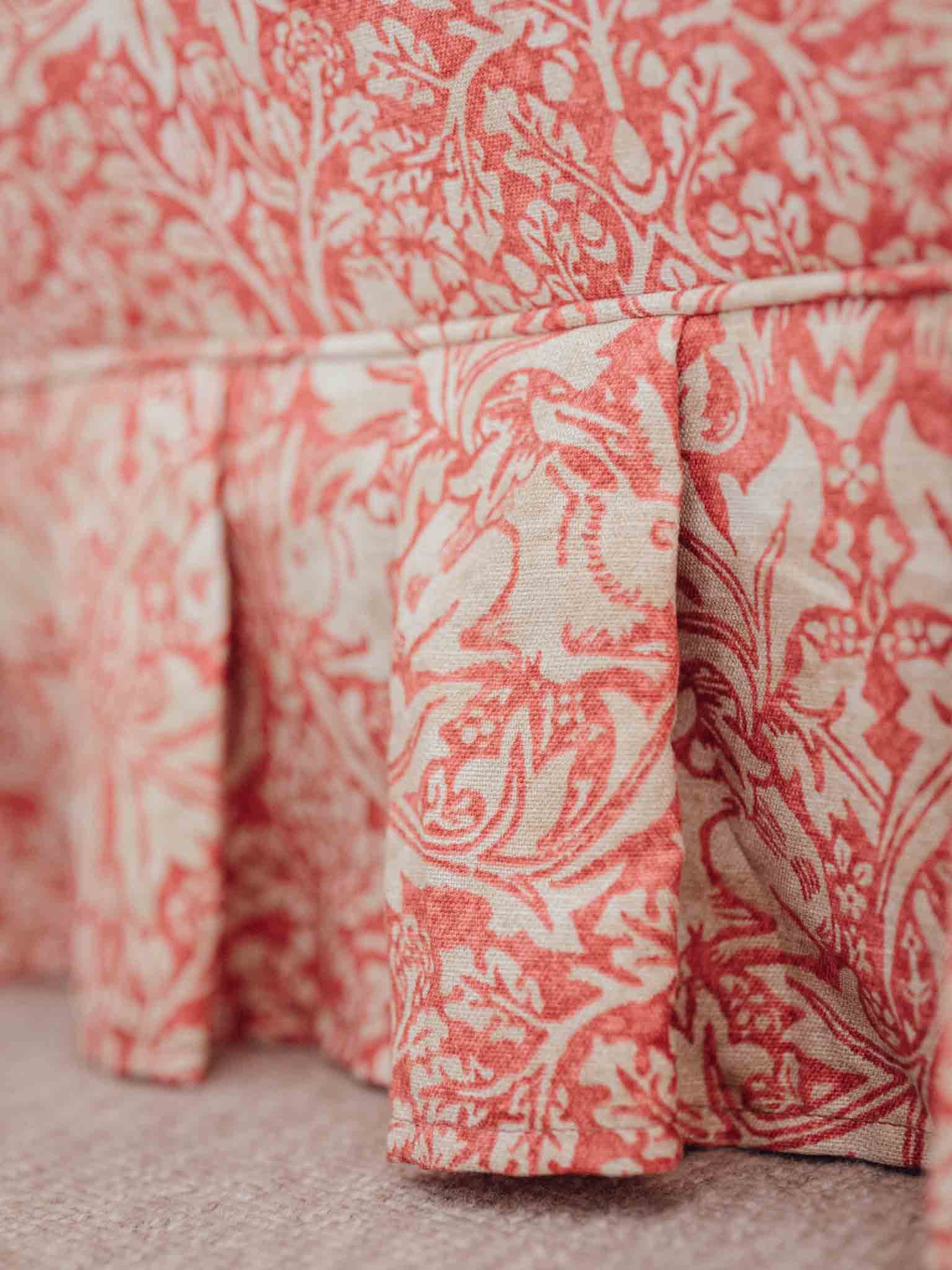 Morris & Co Brother Rabbit Sofa & Matching Ottoman