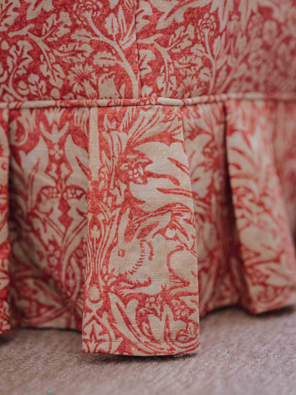 Morris & Co Brother Rabbit Sofa & Matching Ottoman