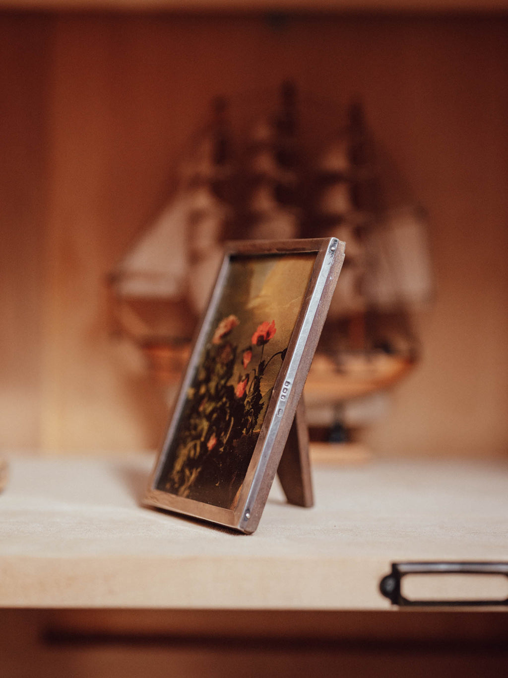 Antique Hallmarked Silver Photograph Frame