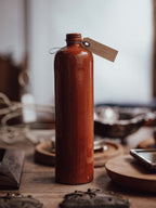Antique Glazed Stoneware Bottle