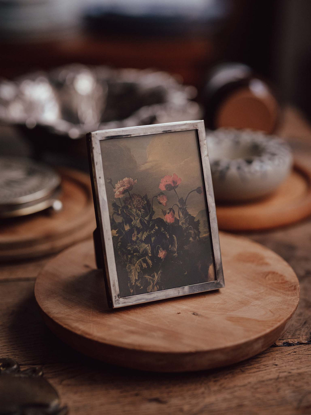 Antique Hallmarked Silver Photograph Frame