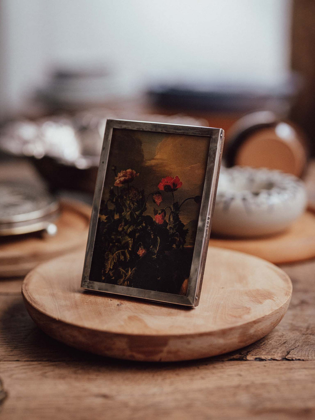Antique Hallmarked Silver Photograph Frame