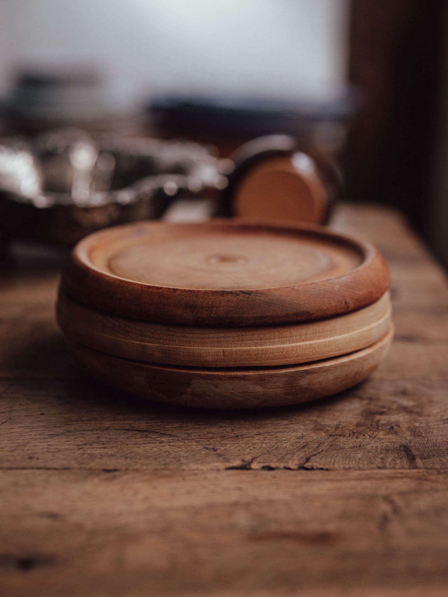 Vintage NZ Kauri Turned Breadboard