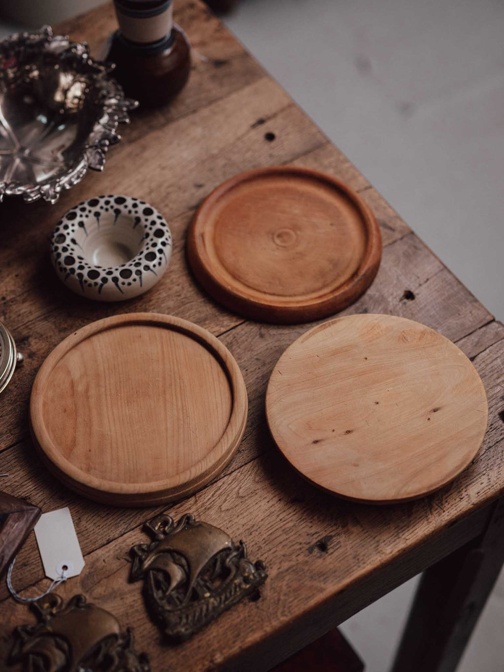 Vintage NZ Kauri Turned Breadboard