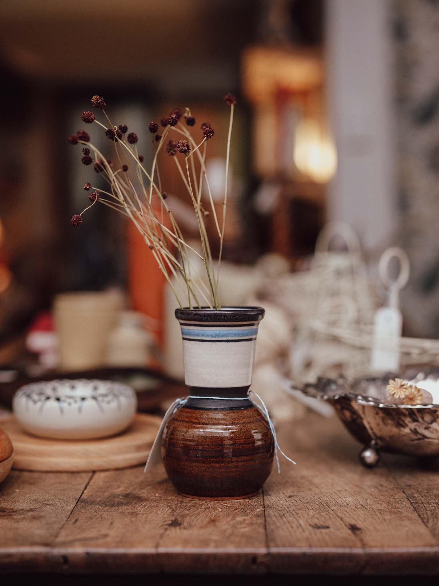 Olga Spence NZ Studio Pottery Vase